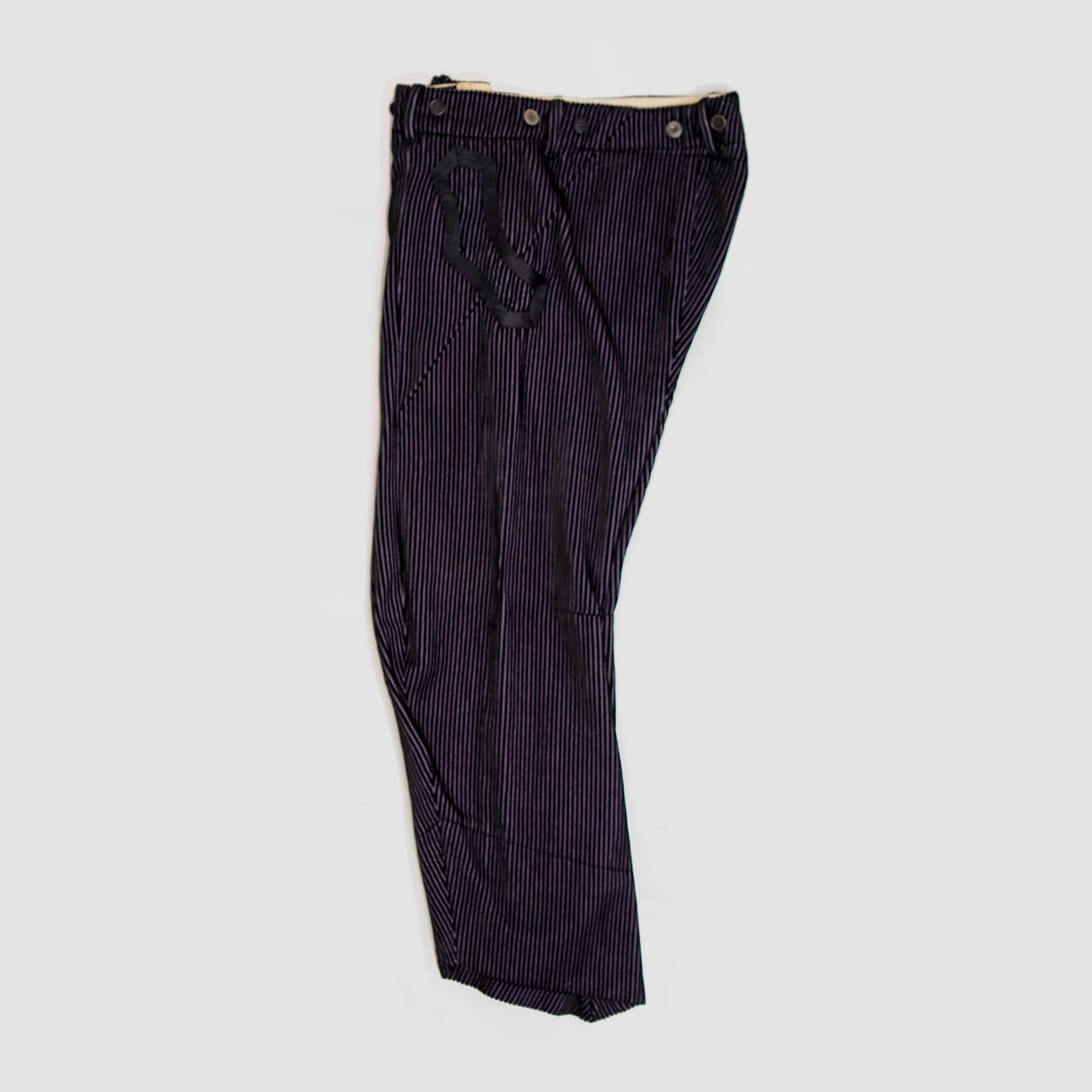 Spring 2009 Midnight Blue Corduroy Cropped Pants