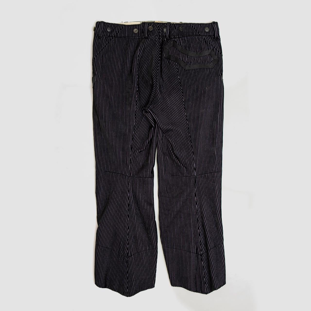 Spring 2009 Midnight Blue Corduroy Cropped Pants