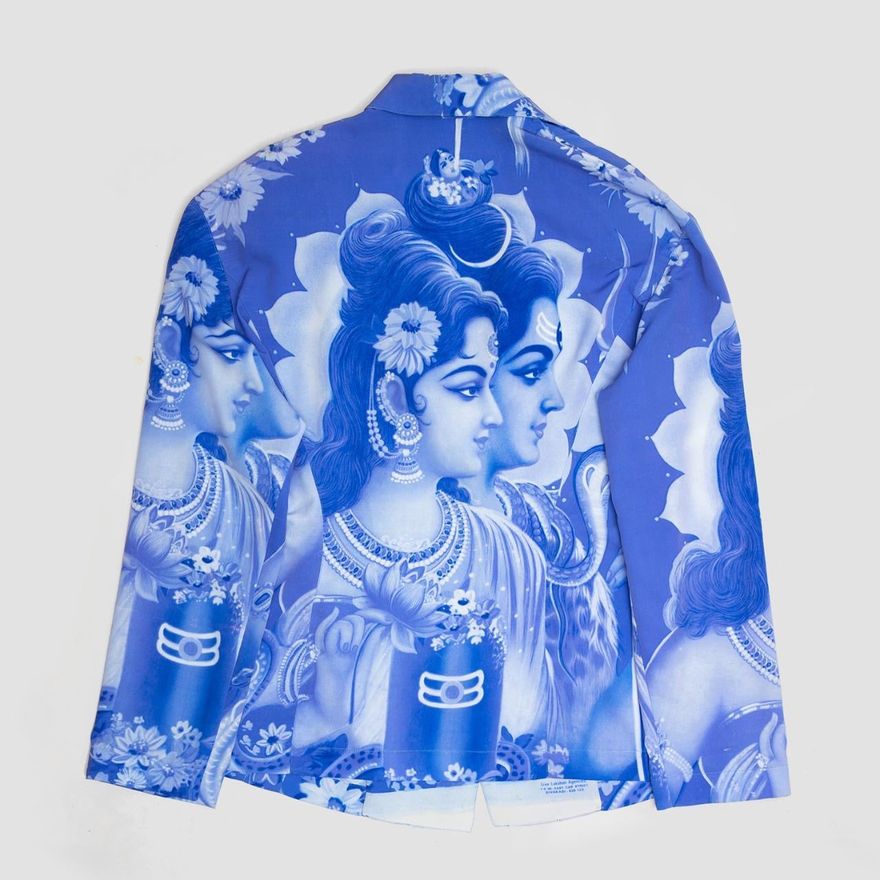 Fall 1991 'Pop Comics' Lord Vishnu Printed Tailored Jacket