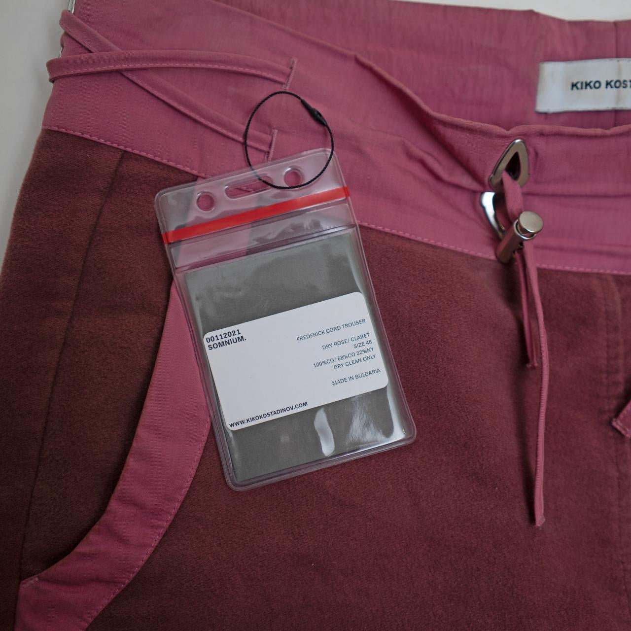 Fall 2021 Frederick Cord Trouser (rose)