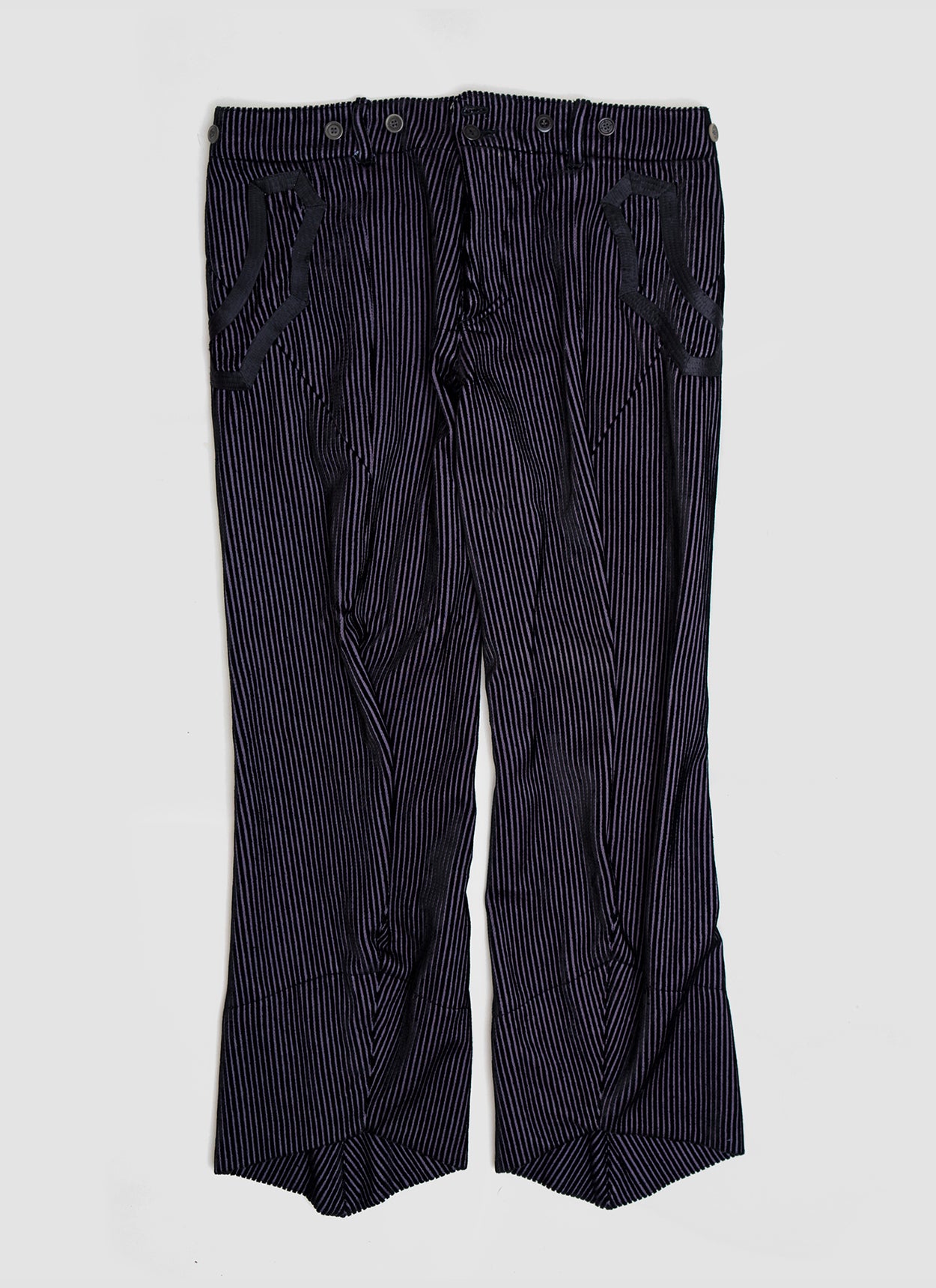 Spring 2009 Midnight Blue Corduroy Cropped Pants