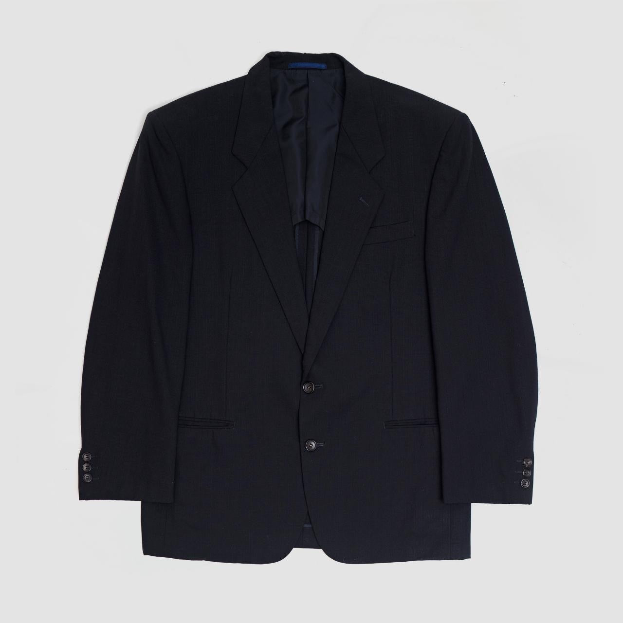 Homme Duex spring 1996 Black Tailored 2-B Suit