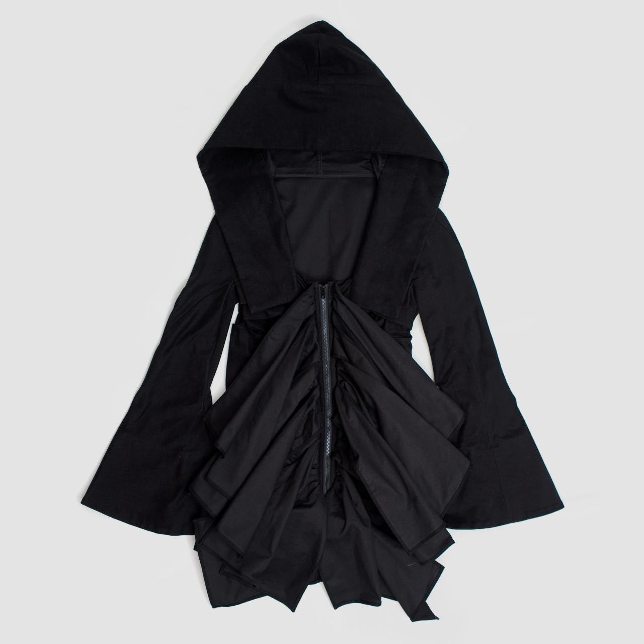 fall winter 2018 Ruffled Kimono Coat