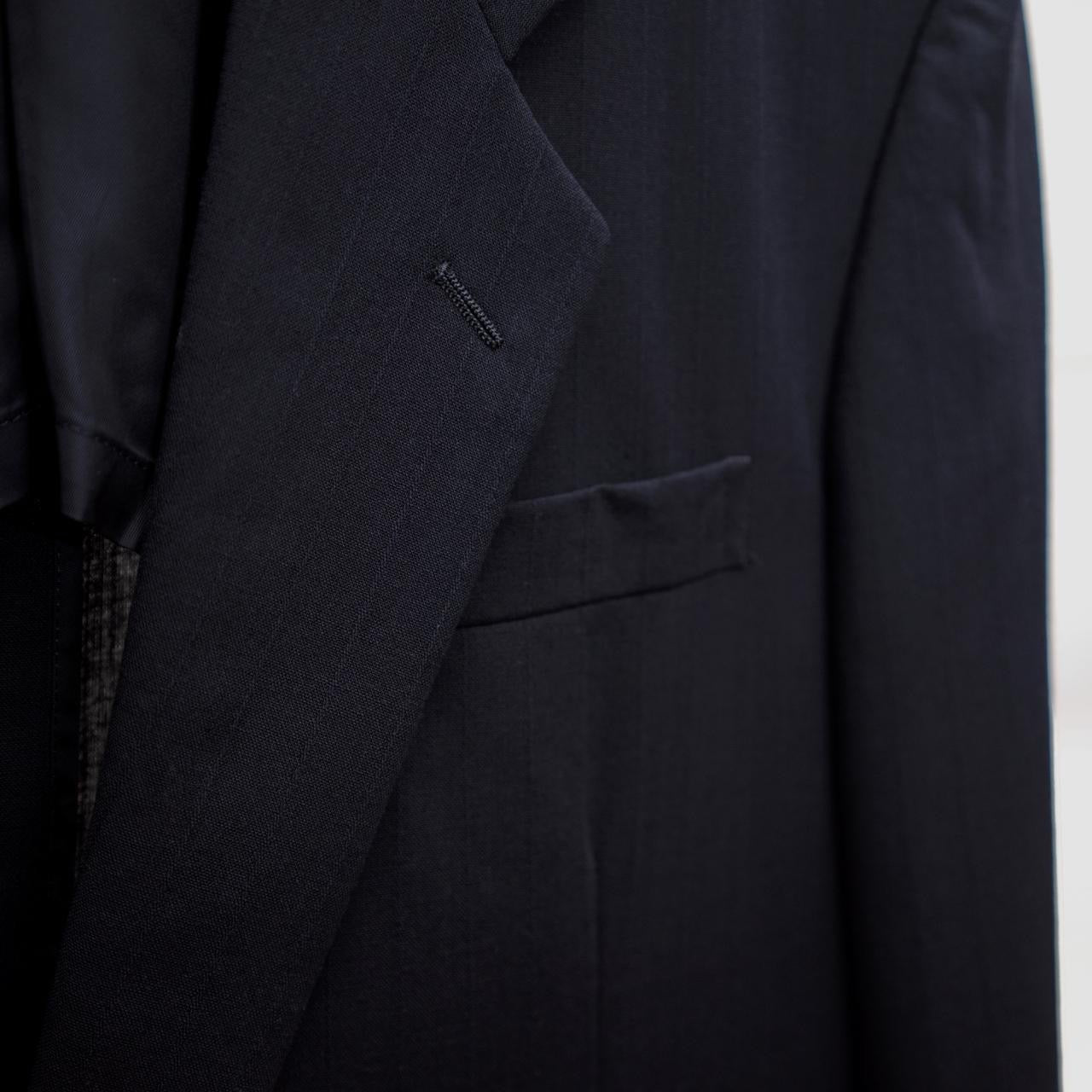 Homme Duex spring 1996 Black Tailored 2-B Suit