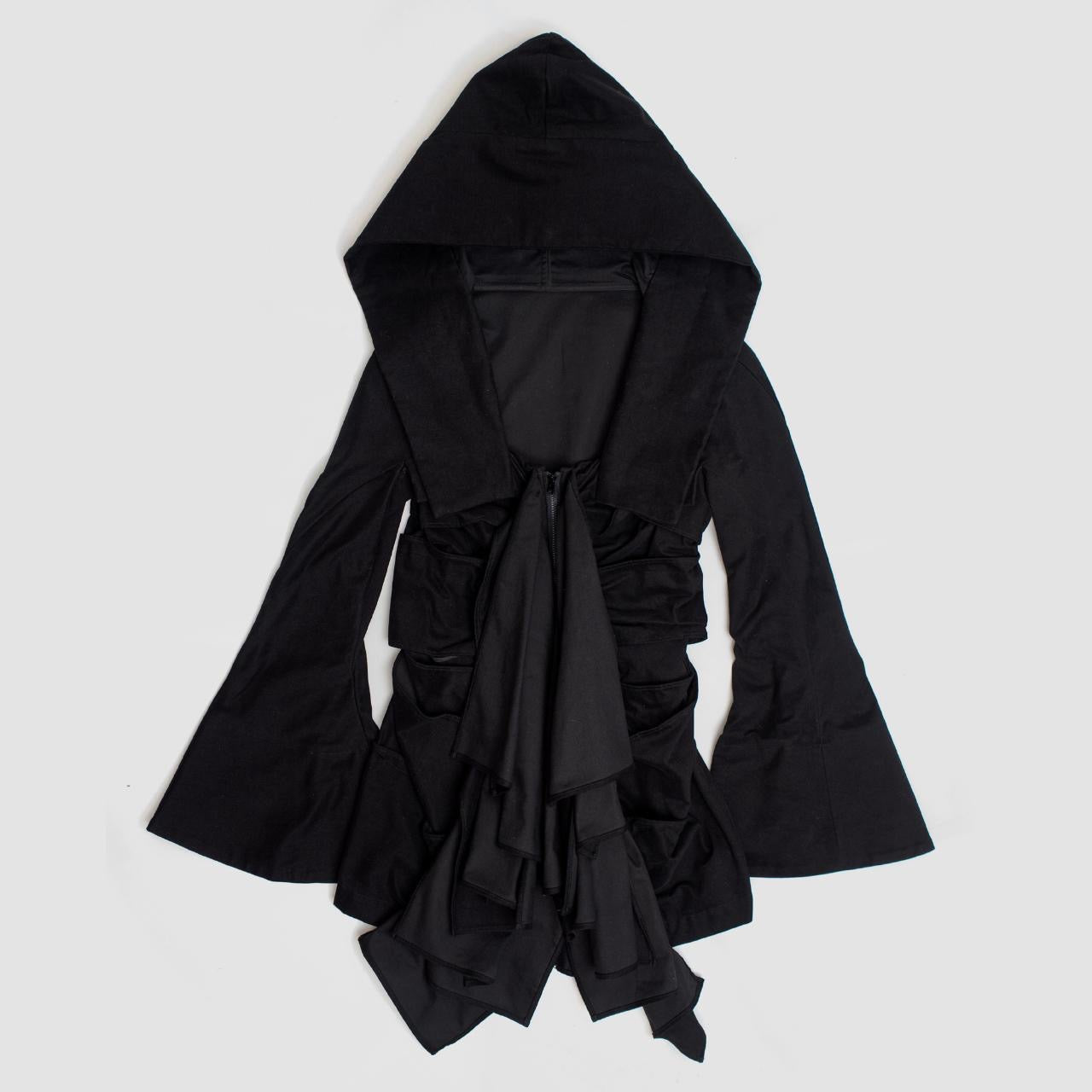 fall winter 2018 Ruffled Kimono Coat