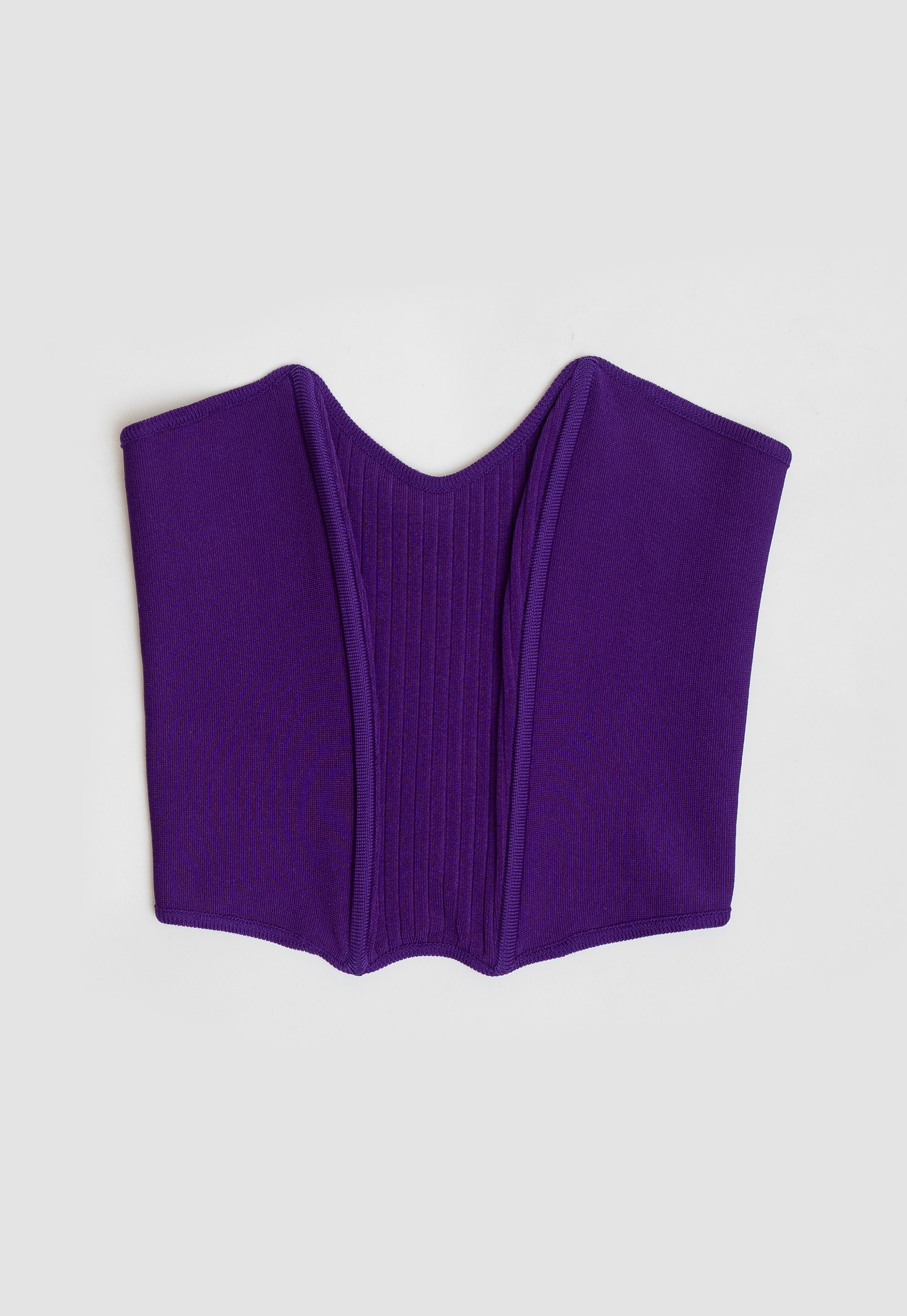 Ribbed Corset (Purple)