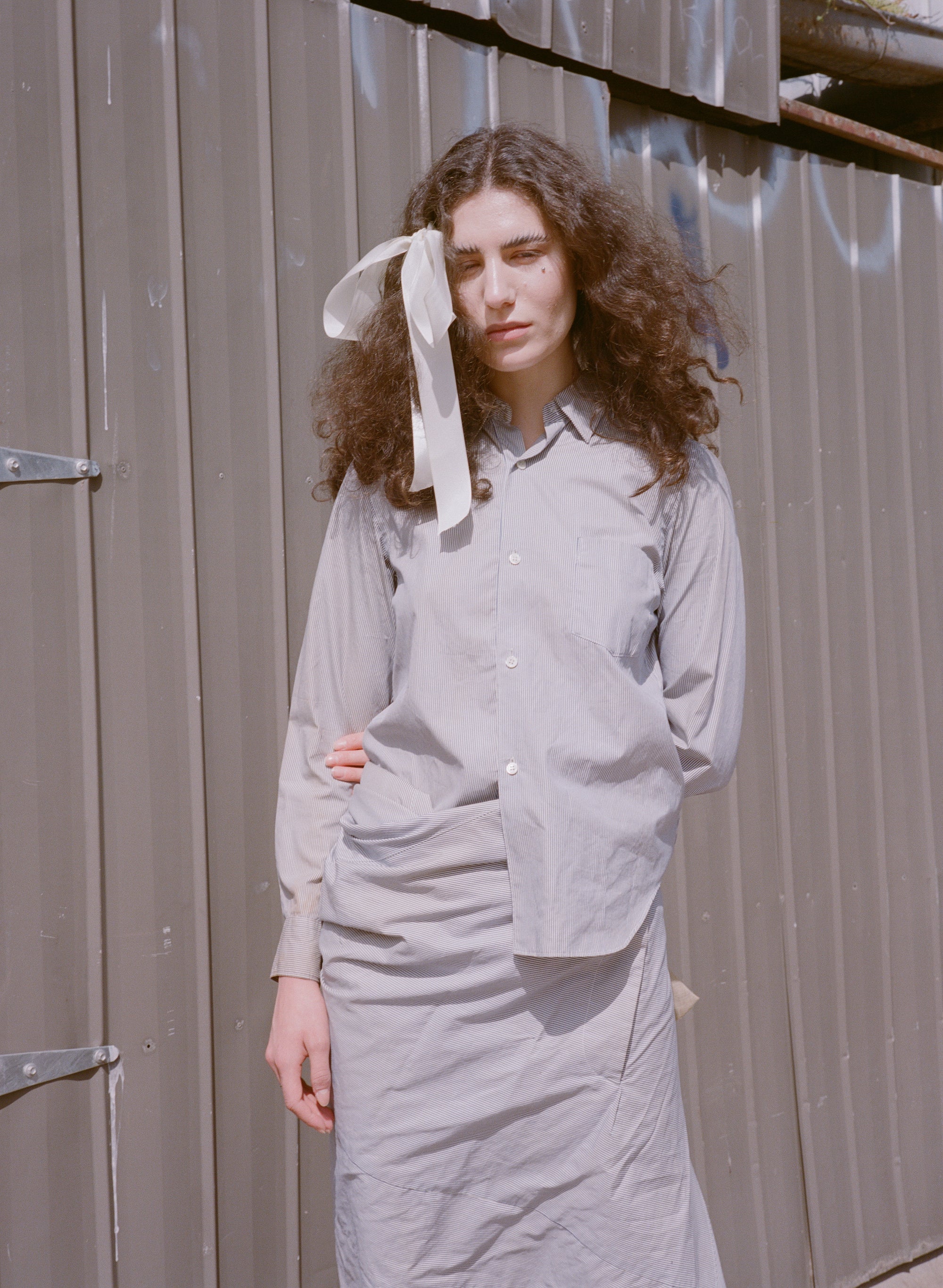 fall 1998 Elongated Deformation Shirt-Dress