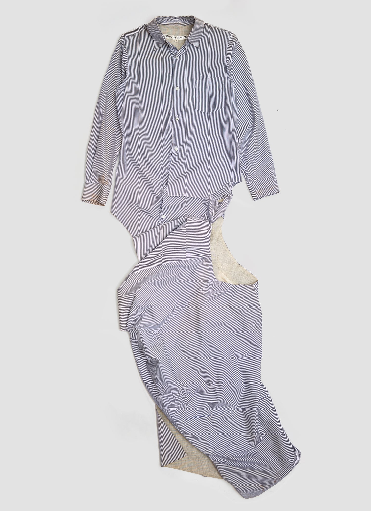 fall 1998 Elongated Deformation Shirt-Dress