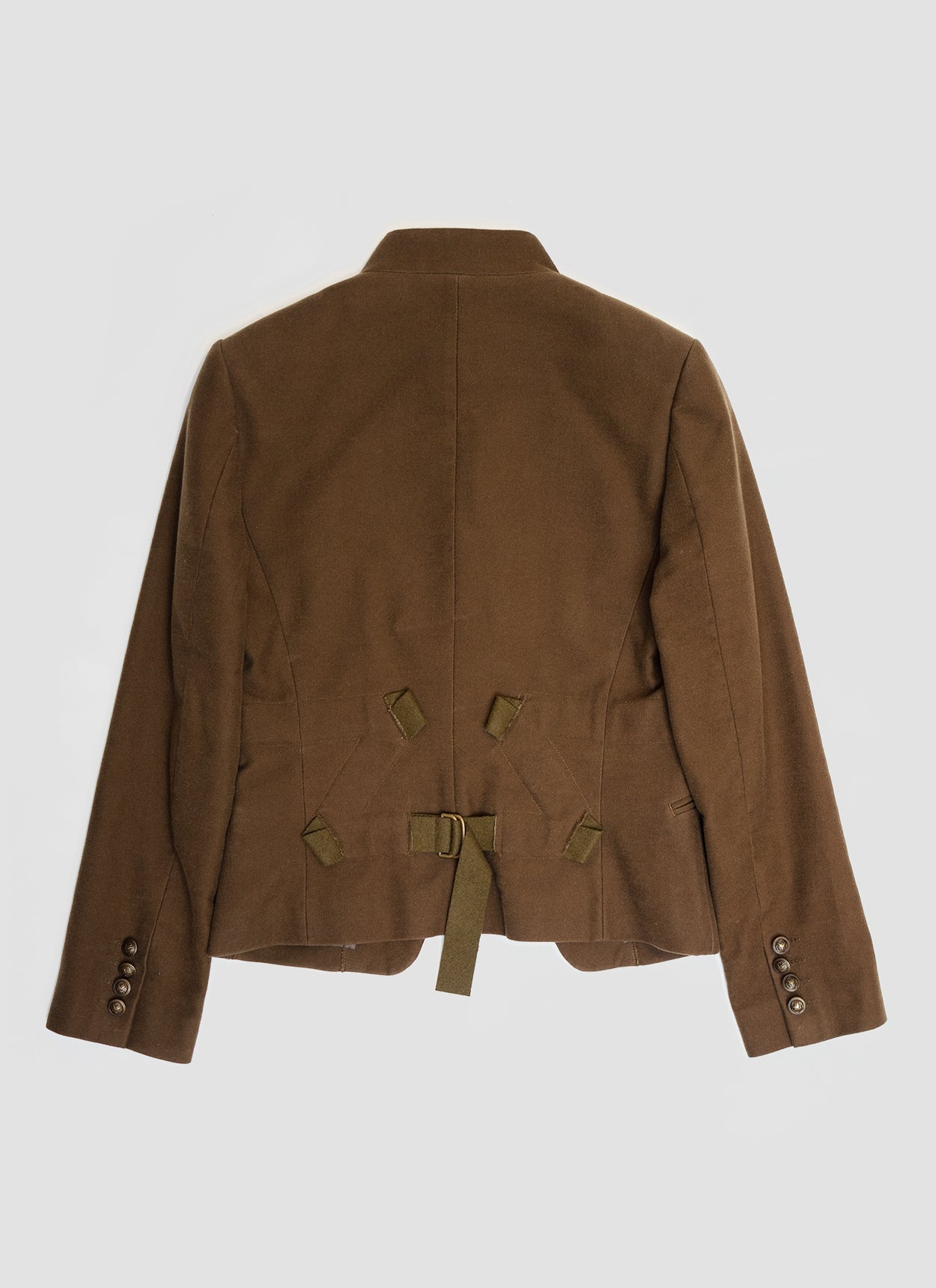 fall 2006 Khaki Moleskin Military Jacket