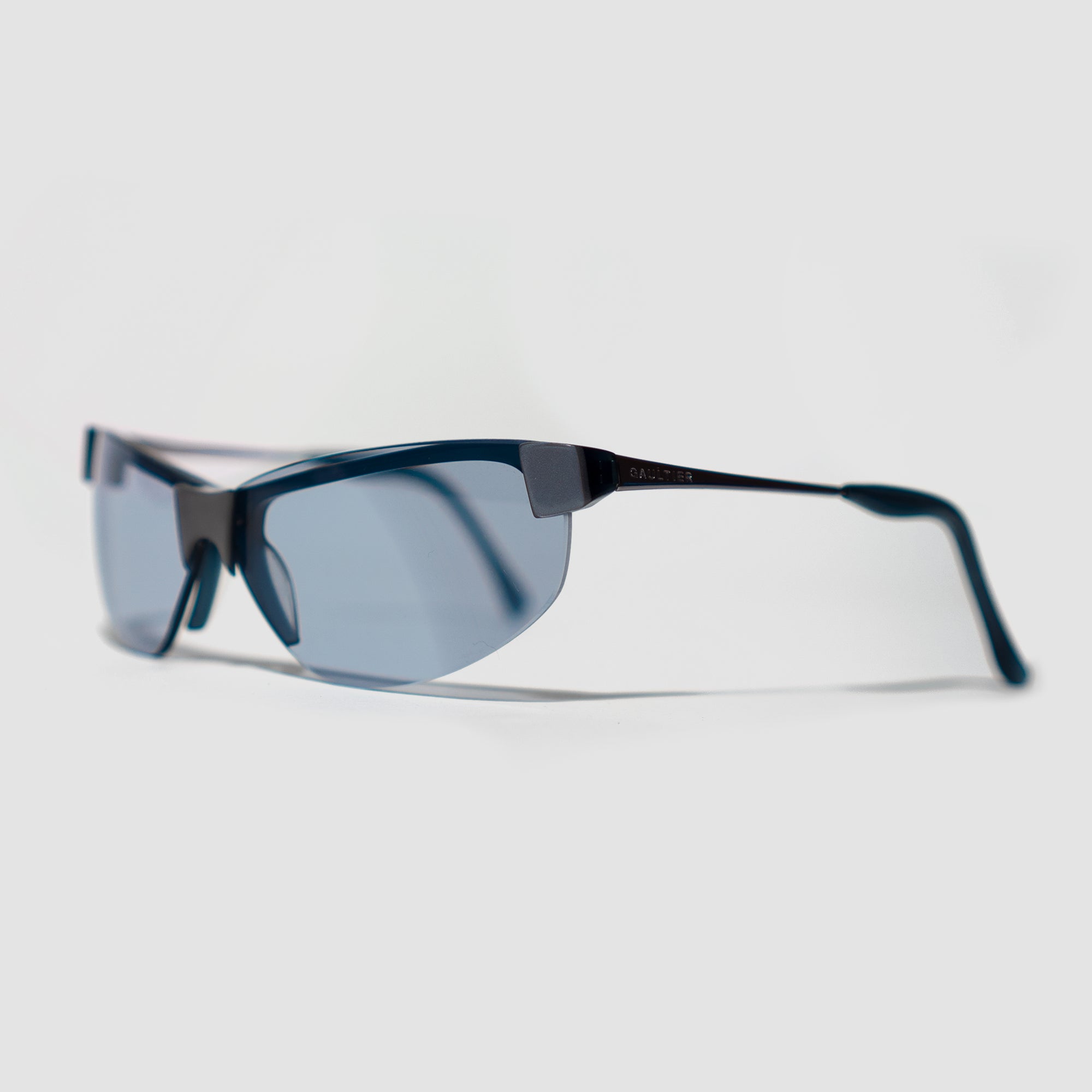 56-0034 Semi-Rimless Visor Sunglasses