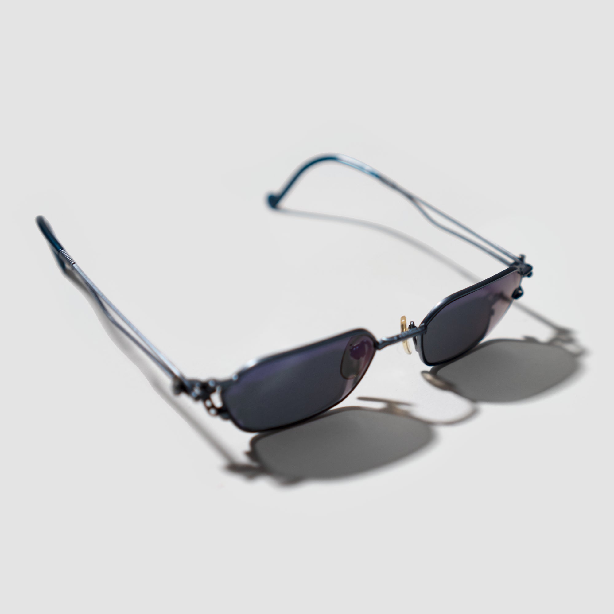 56-0005 Steampunk Midnight Blue Tint Sunglasses