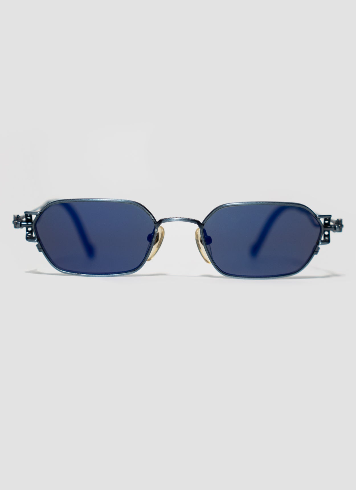 56-0005 Steampunk Midnight Blue Tint Sunglasses