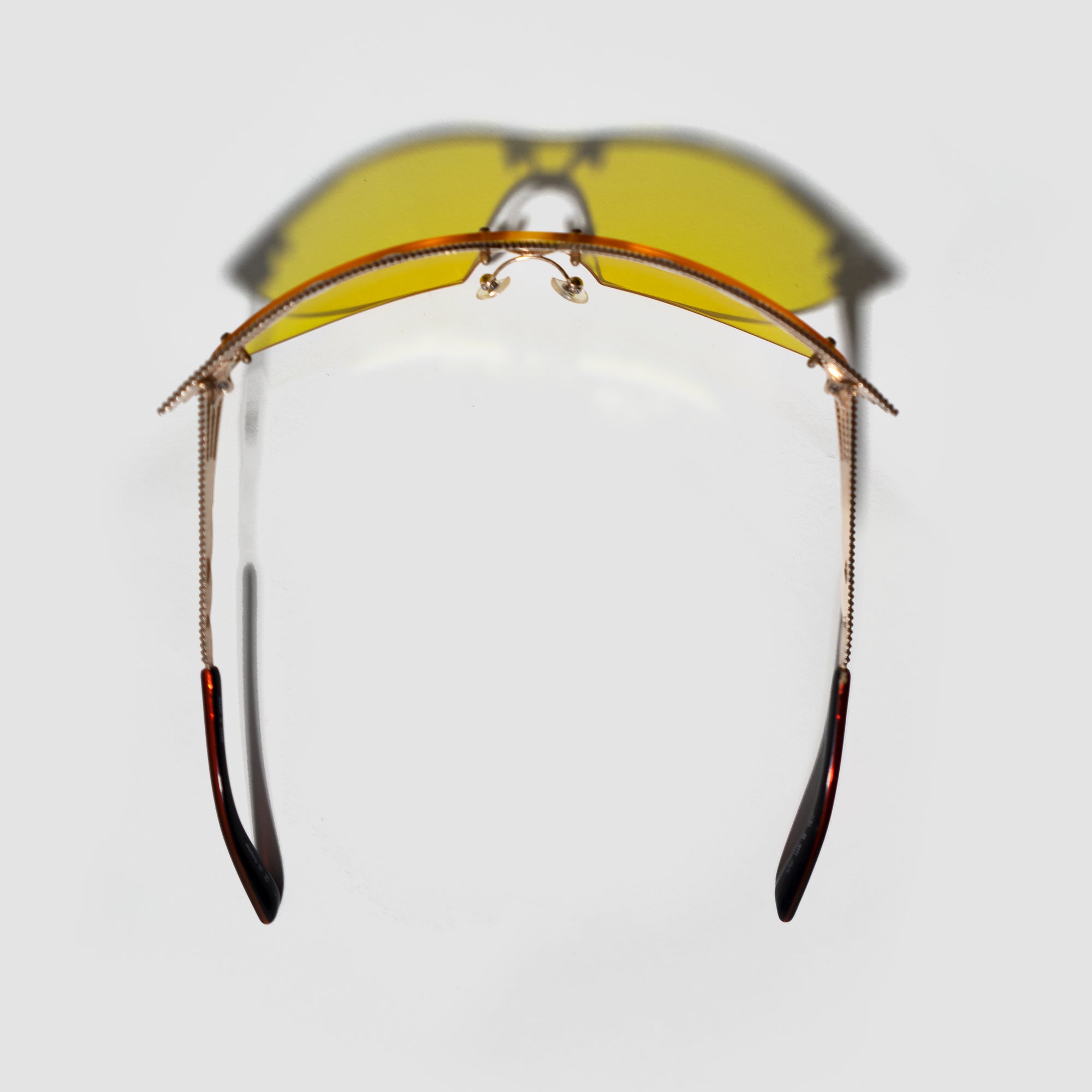 56-0071 Sparkle Lashes Sunglasses (yellow/gold)