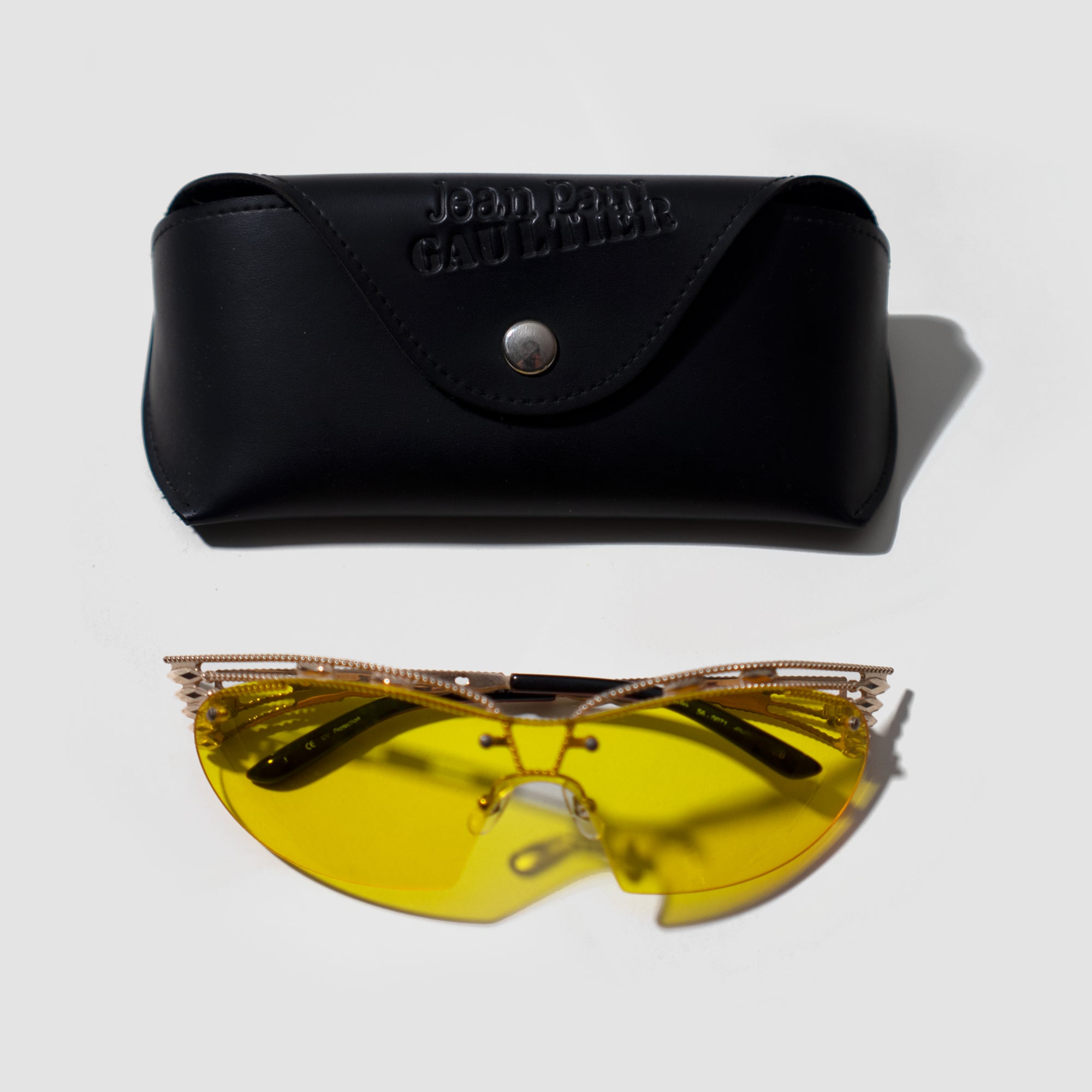 56-0071 Sparkle Lashes Sunglasses (yellow/gold)