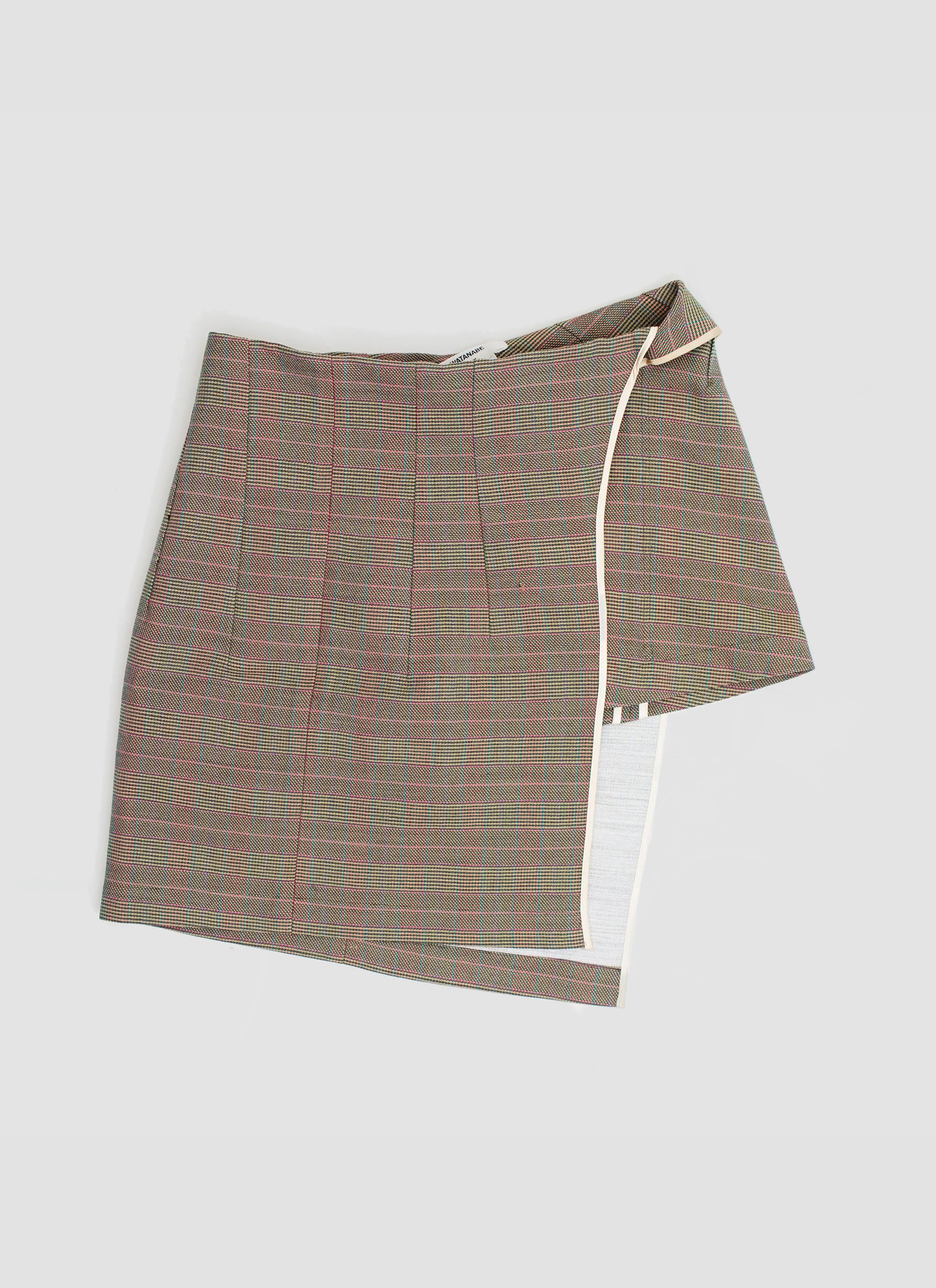 fall 1997 Asymmetric Skirt (Brown)