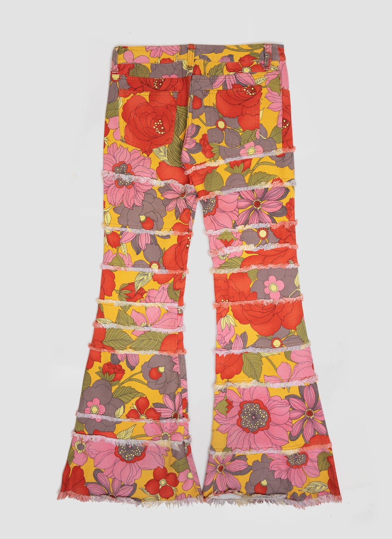 Spring 2002 Floral Denim Mermaid Jeans