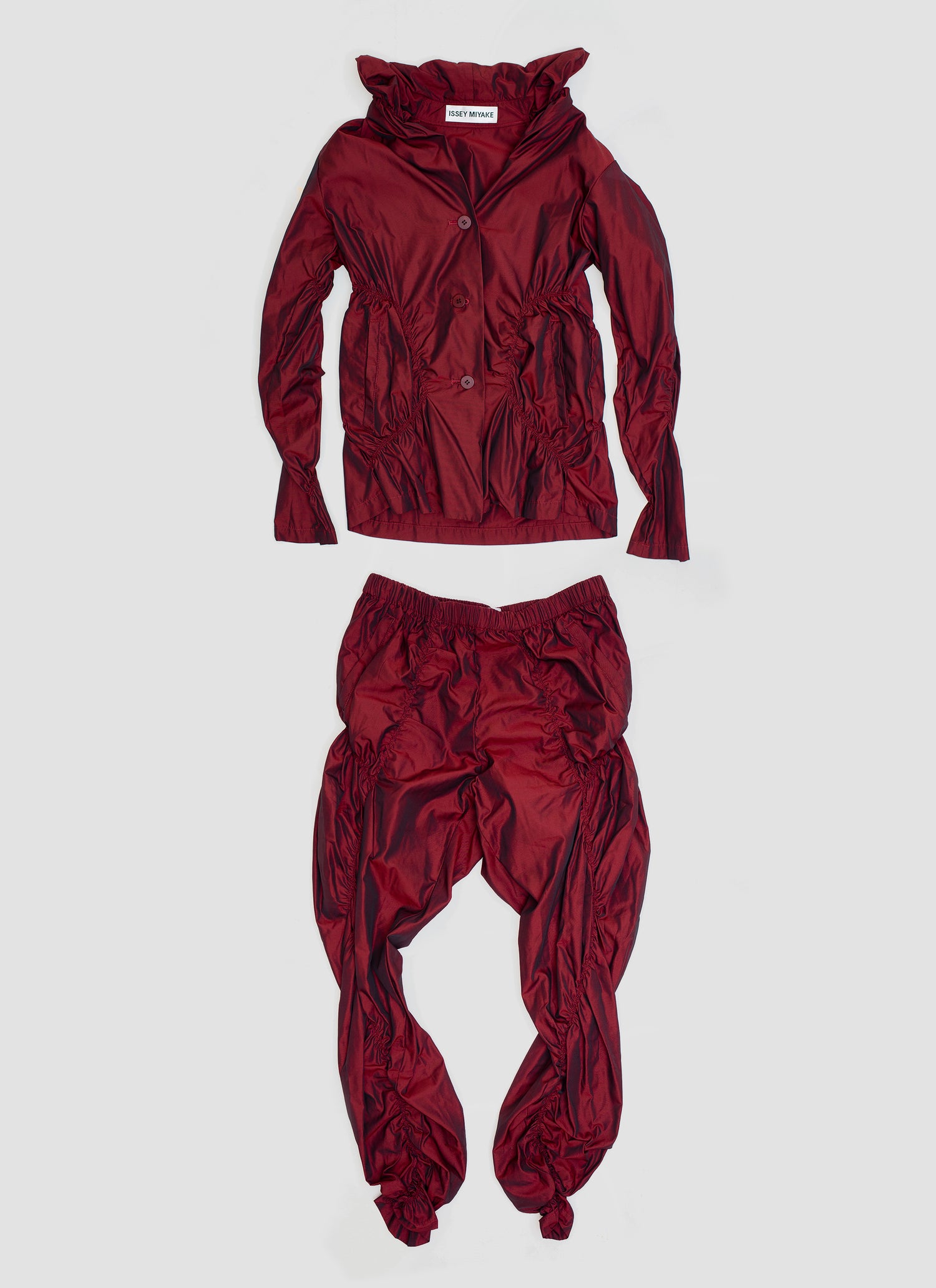 fall 2003 Burgandy Shir Ensemble