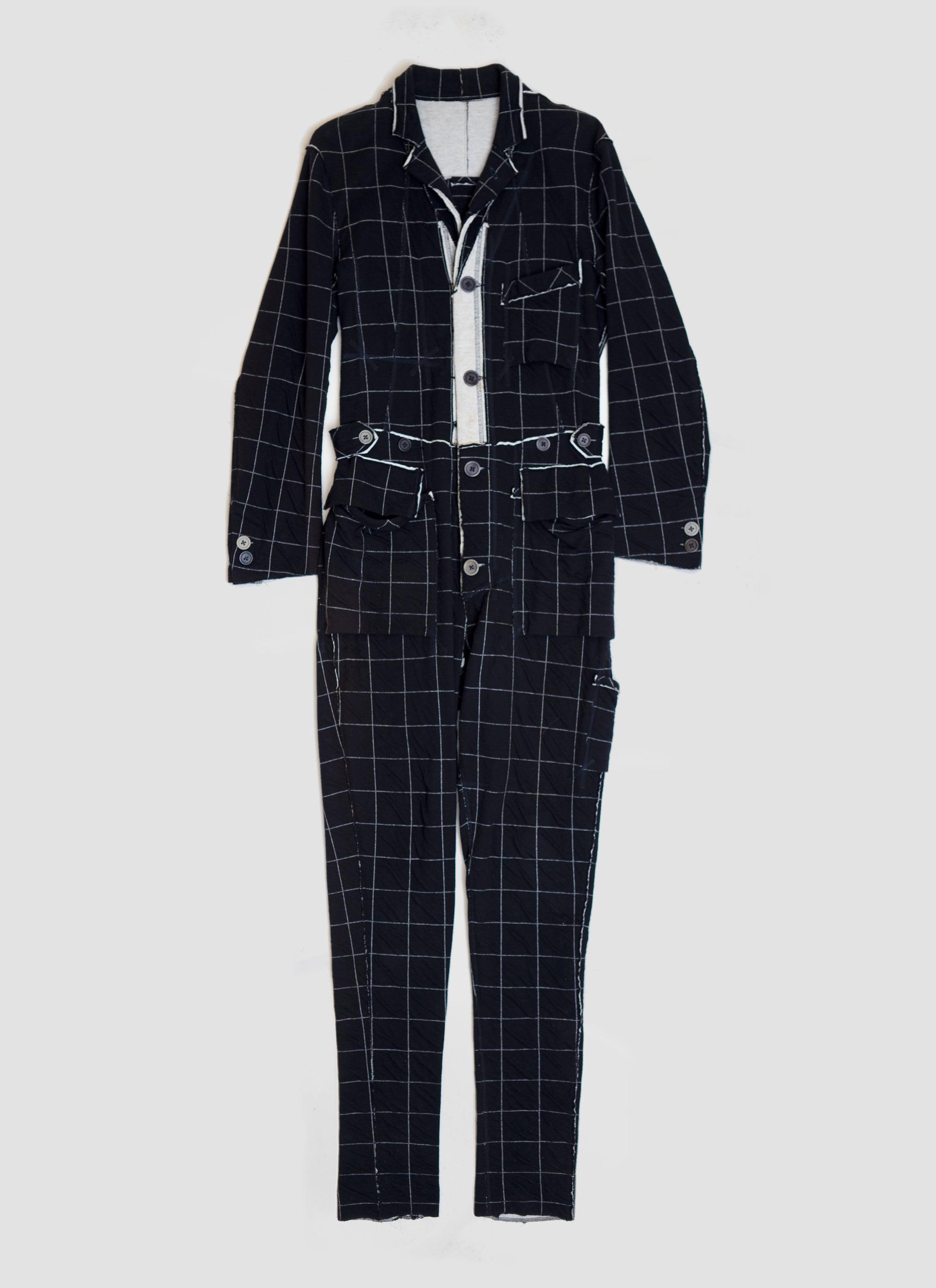 Spring 2011 Pajama Grid Jumpsuit