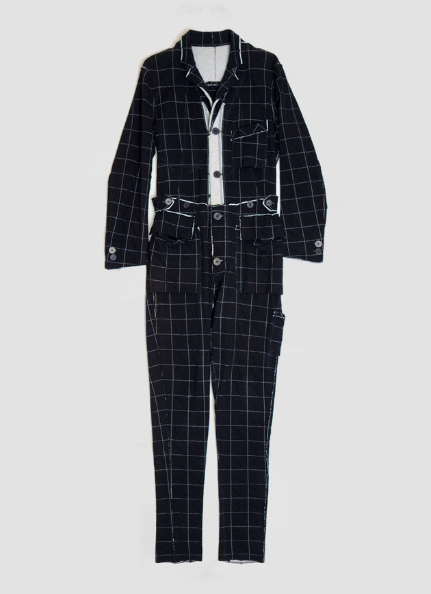 Spring 2011 Pajama Grid Jumpsuit