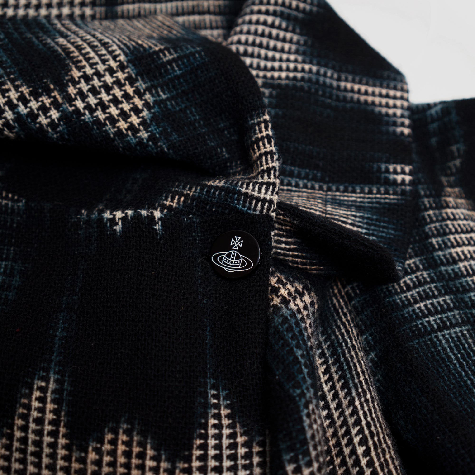 Fall 2001 Blotch-dye Houndstooth Jacket