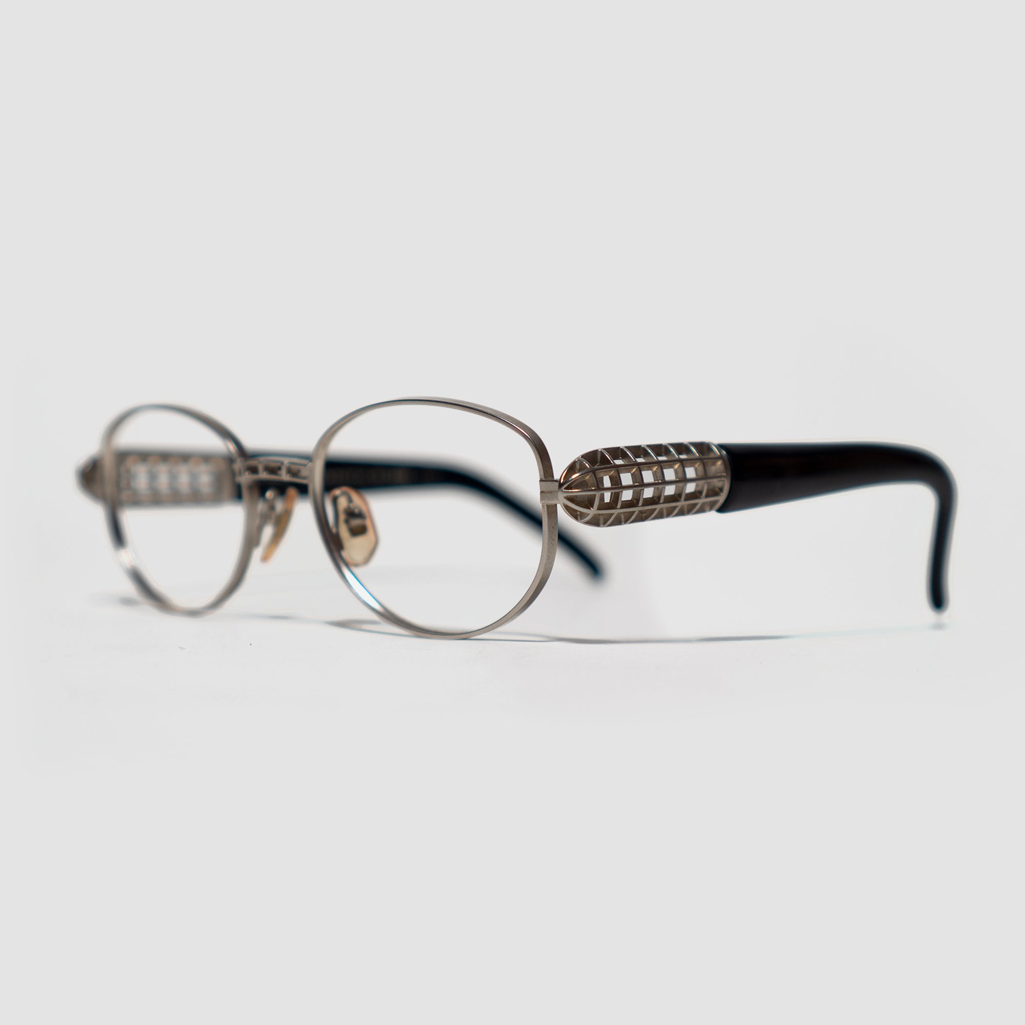 52-5202 Silver Cage Glasses