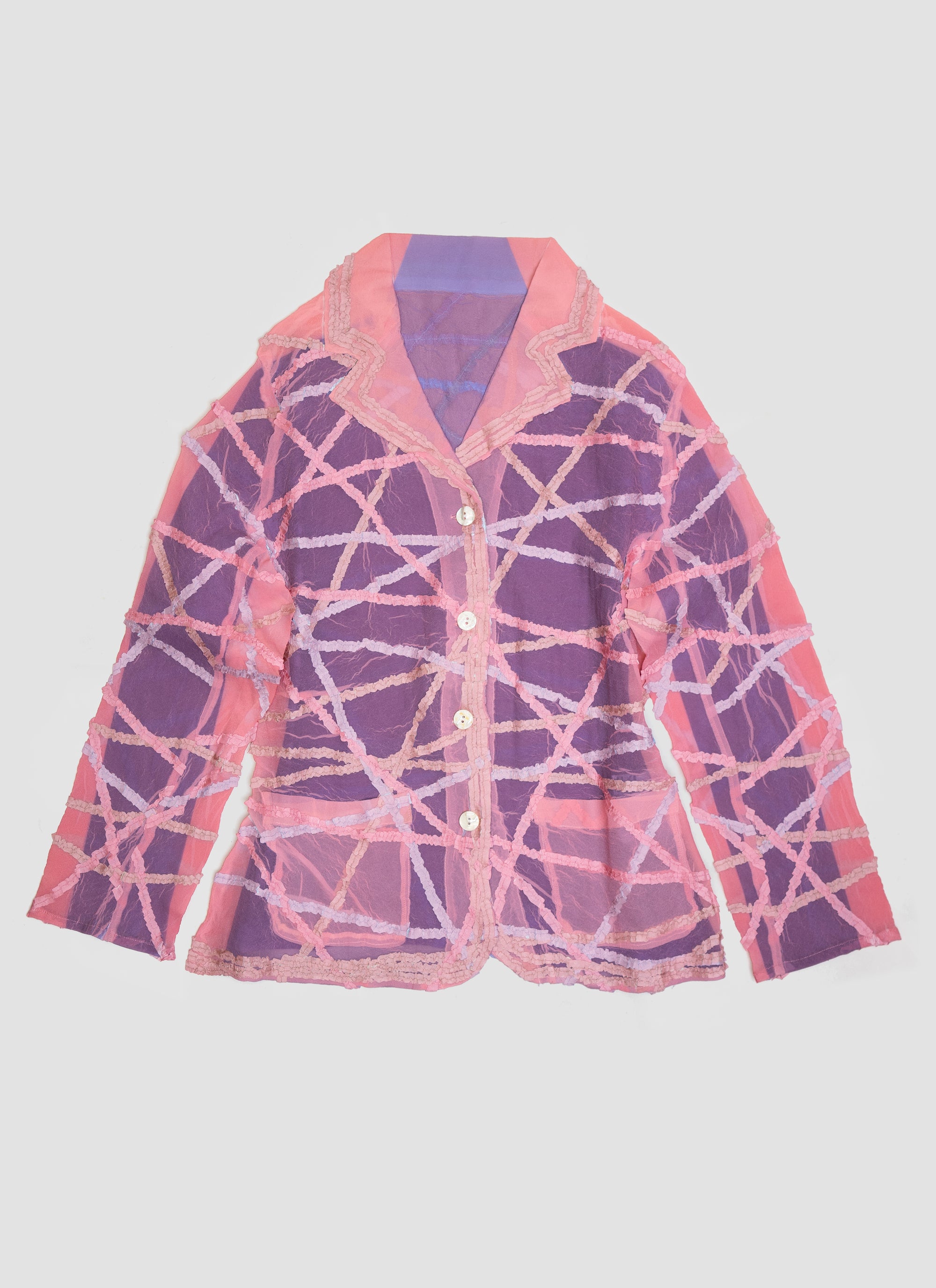 Fall 1997 Pink Shibori Shirt