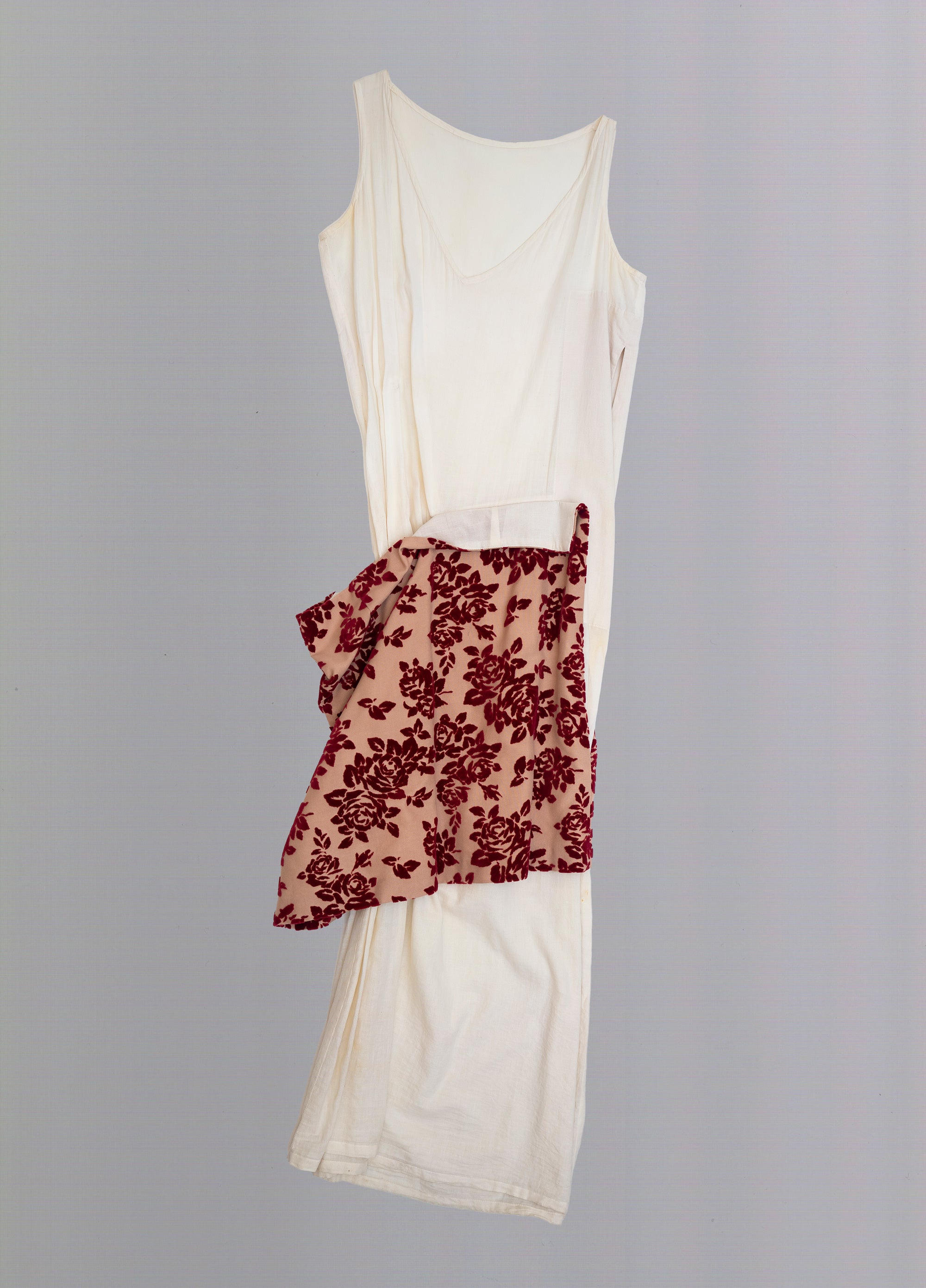 Spring 1996 Floral Deformation Jacquard Dress