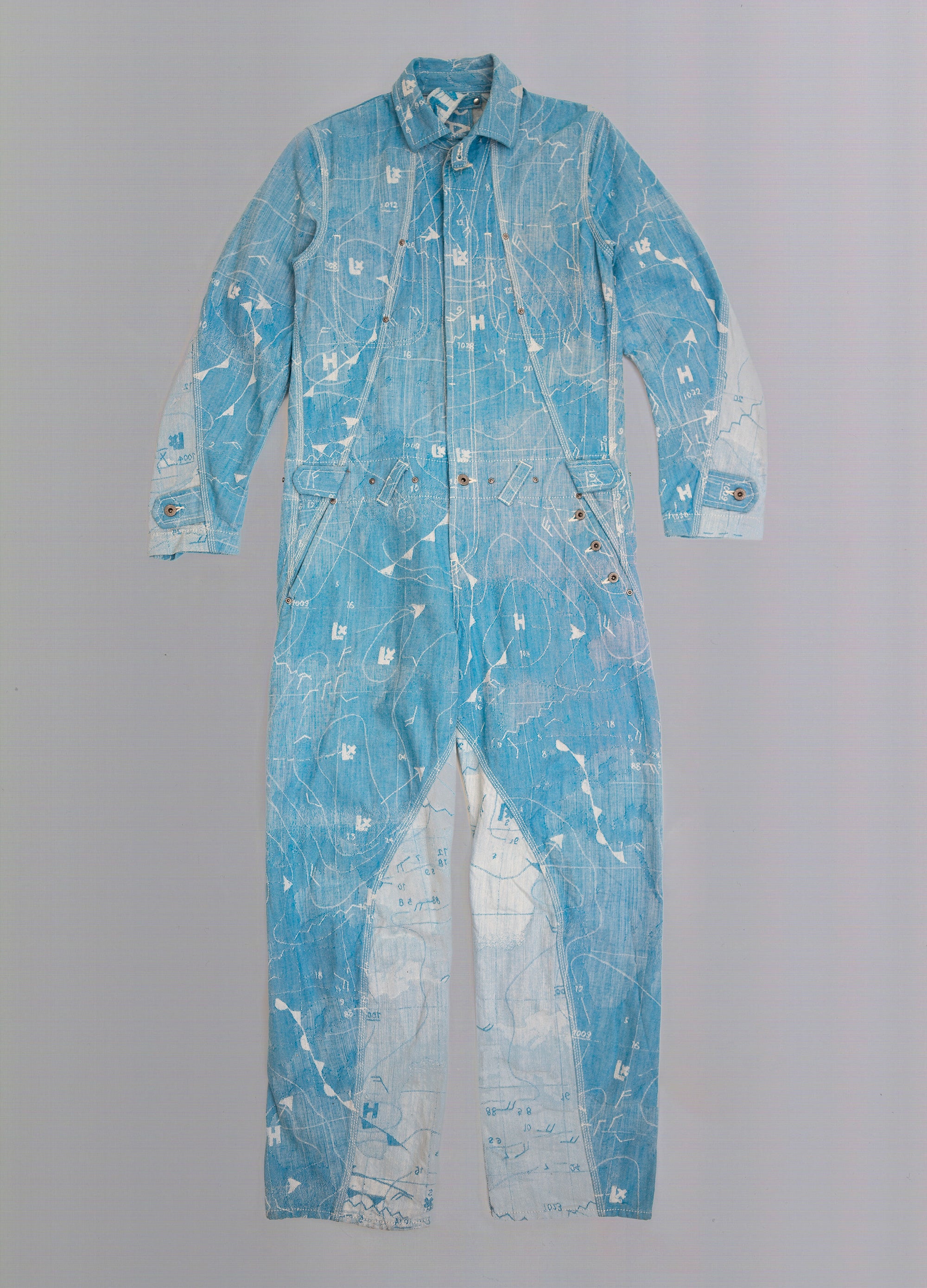 Spring 2008 Topography Denim Jumpsuit