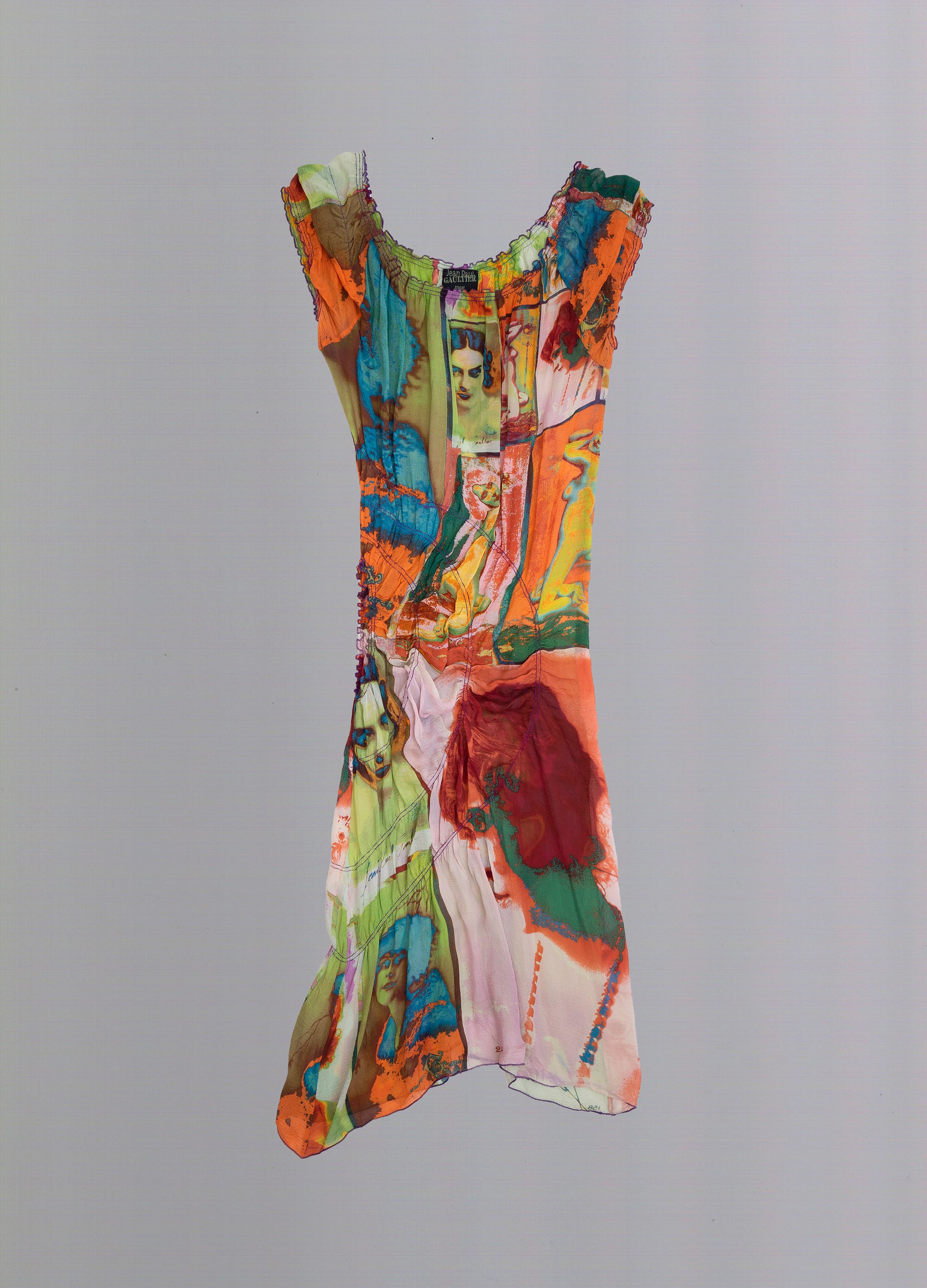 Spring 2000 Silk Falbalas Dress