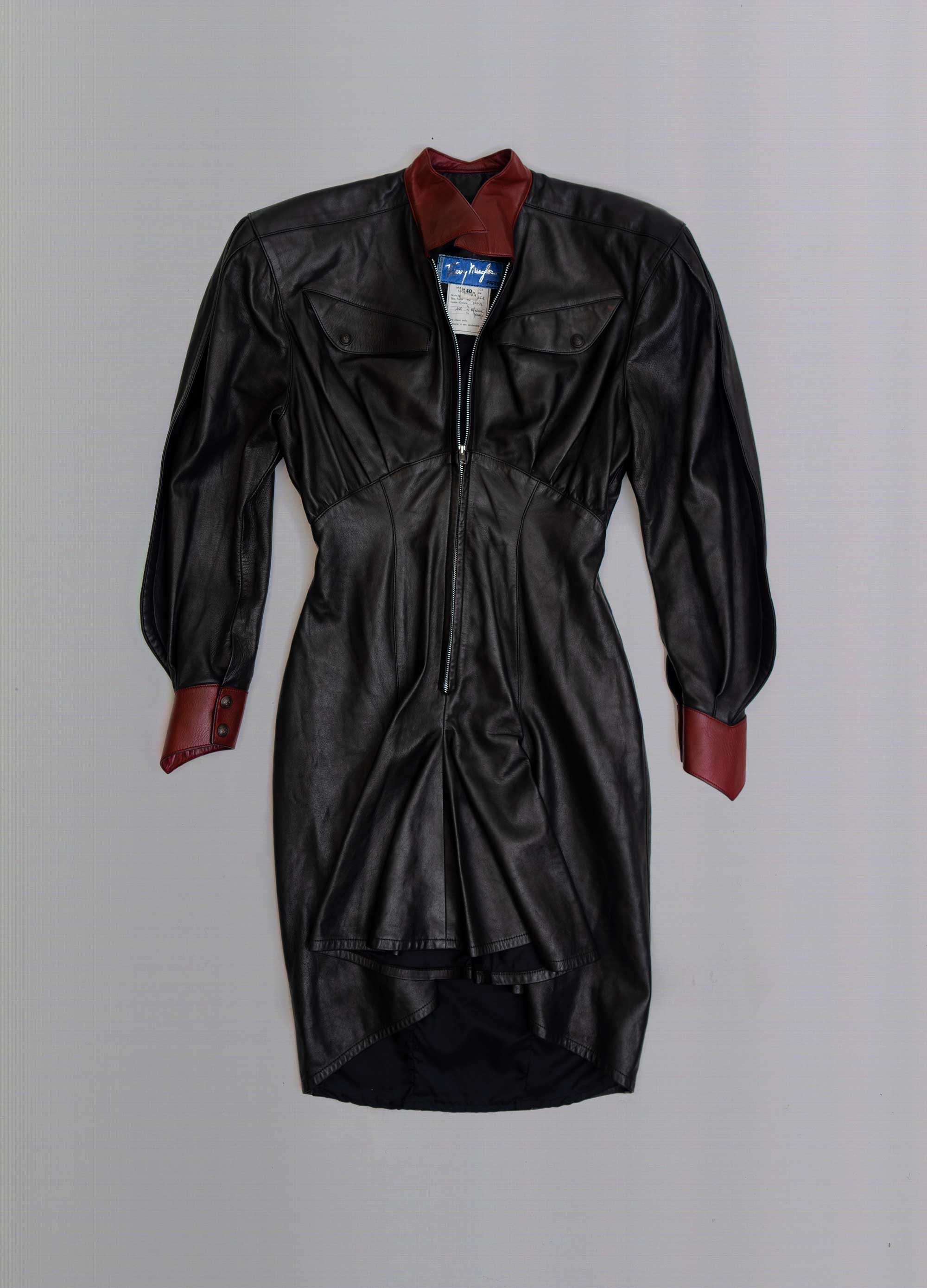 Fall 1986-1987 Leather Dress