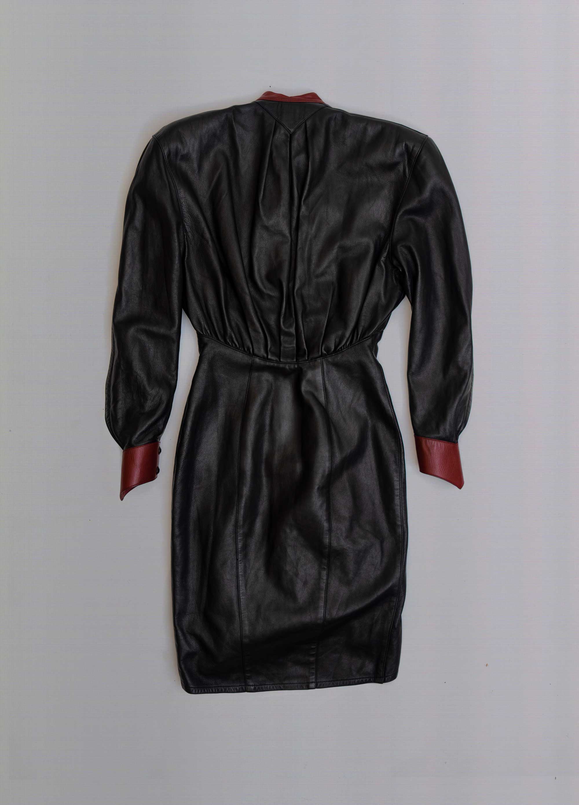 Fall 1986-1987 Leather Dress