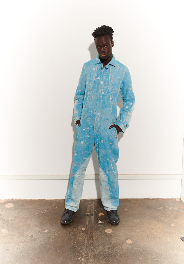 Spring 2008 Topography Denim Jumpsuit