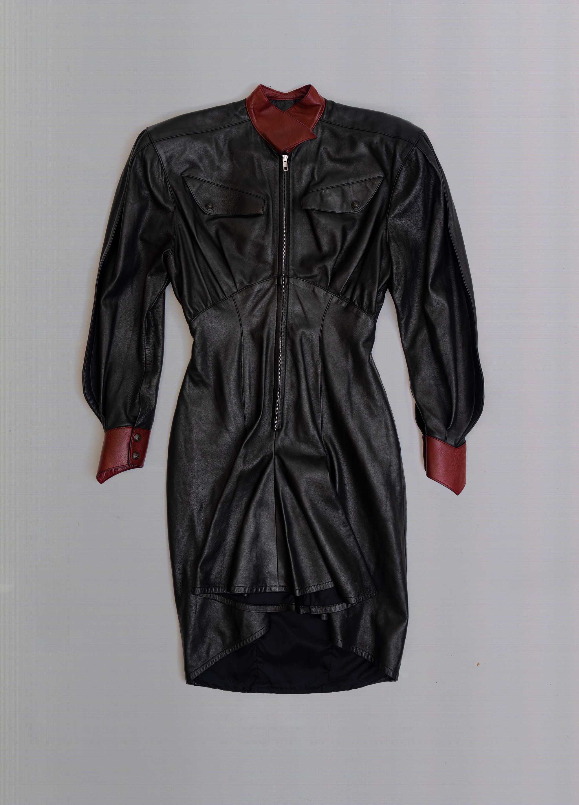 Fall 1986-1987 Leather Dress