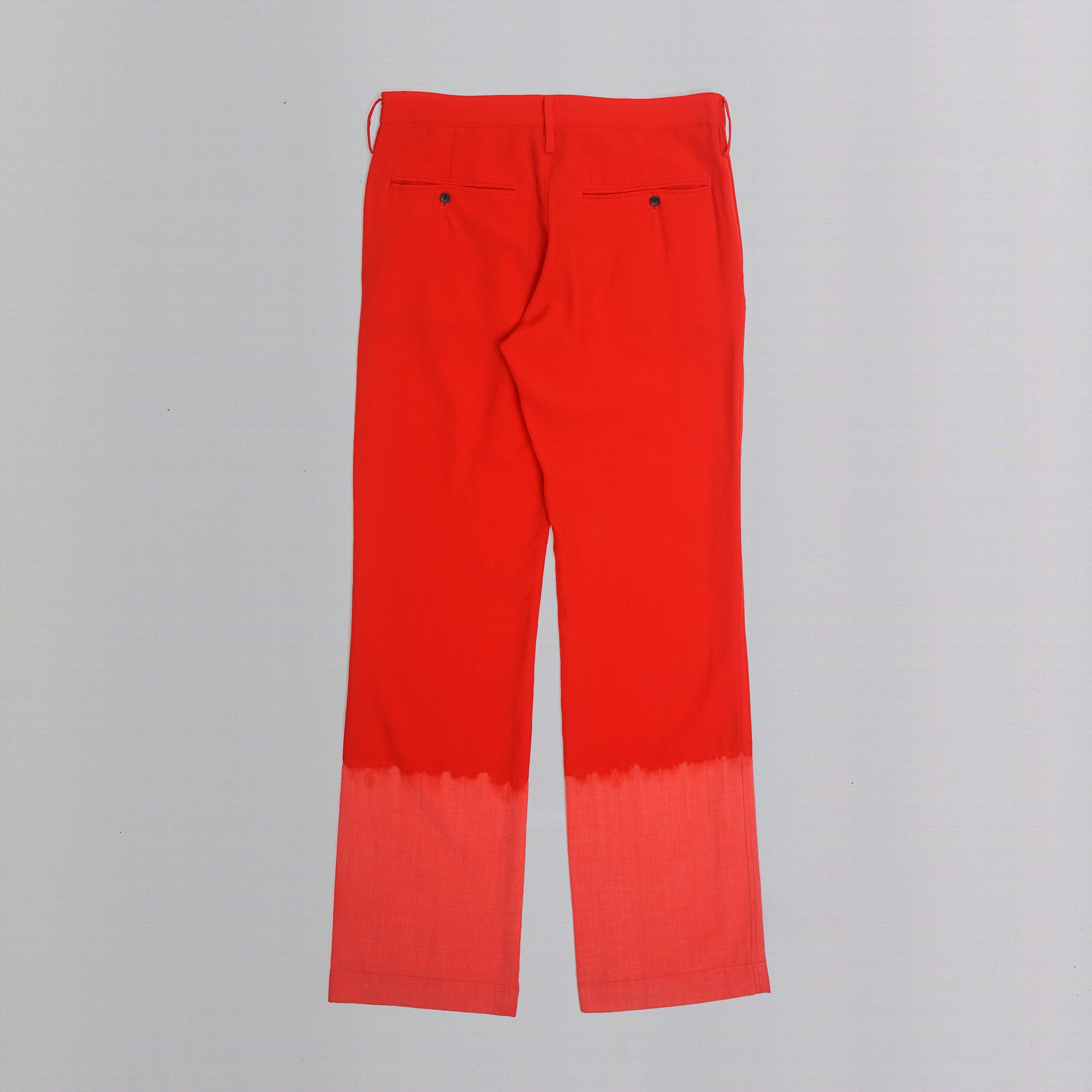 Fall 2003 Dip-Dye Red Tailored Pant